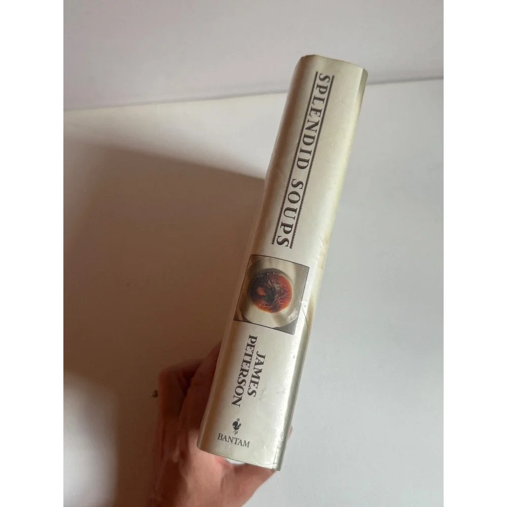 Splendid Soups James Peterson Cookbook Hardcover Bantam Books RecipesTechniques